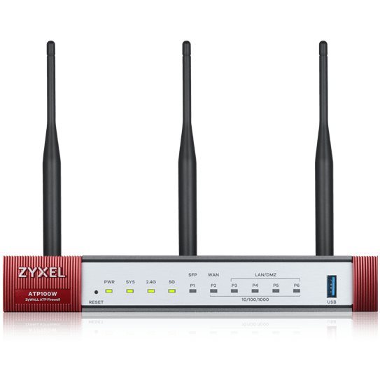   Routeurs Pro   Firewall 3 ports Giga Wifi Sandboxing 40 VPN 25 us ATP100W-EU0102F